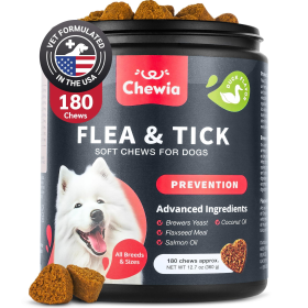 Dog Flea and Tick Treatment Chews