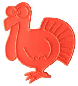 MKB Turkey  Ultra Durable Nylon Dog Chew Toy for Aggressive Chewers