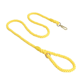 Rope Leash by Puppy Community (Color: Yellow)