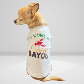 Just Want to Be Loved BAYOU- Dog Shirt (size: small)