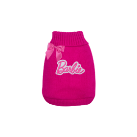 Fancy Barbie Knit Dog Sweater (size: L)