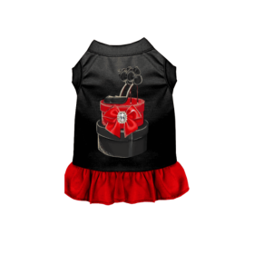 Stilleto Bow- Dog Dress (size: M)